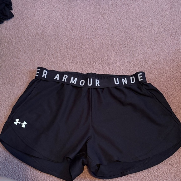 Under Armour Women's Black Athletic Shorts